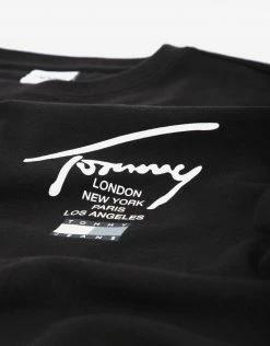 Tommy Jeans Modern Essentials Signature T Shirt - Black