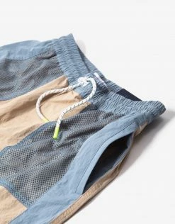 Tommy Jeans TJM Tech Colourblock Shorts - Soft Beige/Multi