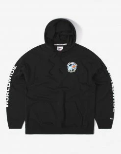 Tommy Jeans World Peace Hoody - Black