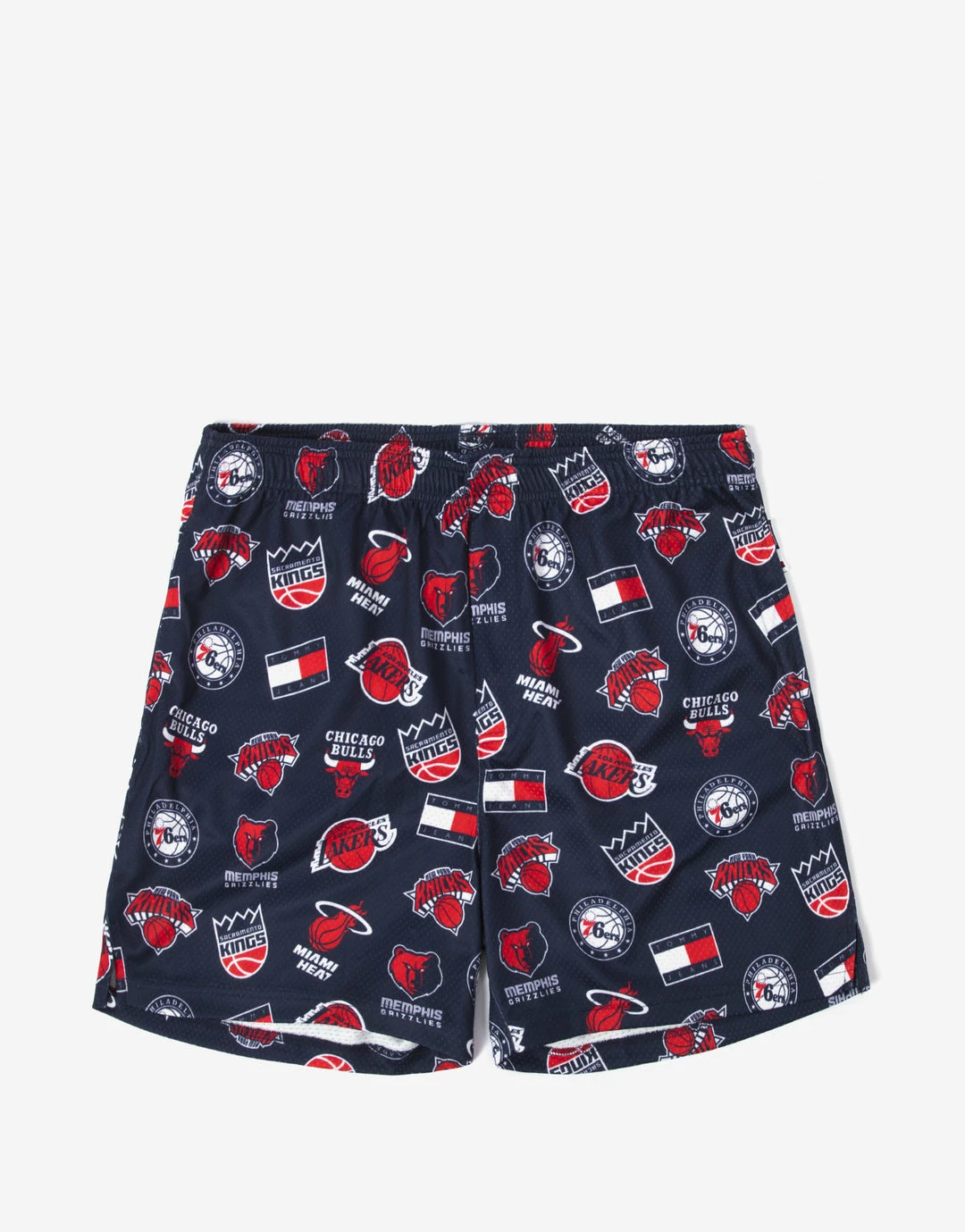 Tommy Jeans X NBA M12 Mesh Shorts - Twilight Navy 1 Tommy Jeans X NBA M12 Mesh Shorts - Twilight Navy