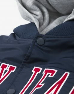 Tommy Jeans X NBA M16 Varsity Jacket - Twilight Navy