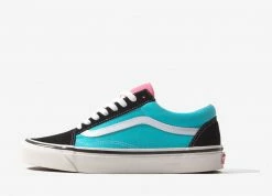 Vans Old Skool 36 DX 'Anaheim Factory' Shoes - OG Black/OG Aqua