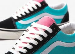 Vans Old Skool 36 DX 'Anaheim Factory' Shoes - OG Black/OG Aqua