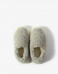 Yoko Wool Siberian Slippers - Light Grey 5 Yoko Wool Siberian Slippers - Light Grey