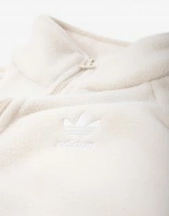 Adidas Originals Polar Fleece Half Zip - Wonder White