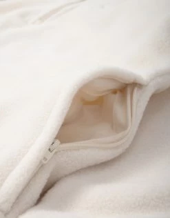 Adidas Originals Polar Fleece Half Zip - Wonder White