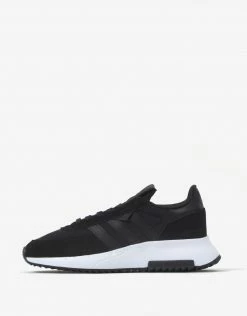 Adidas Originals Retropy F2 Trainers - Black/Black/White
