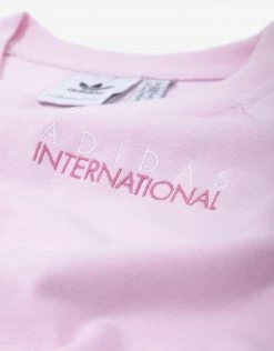 Adidas Originals Sports Club T Shirt - Clear Pink